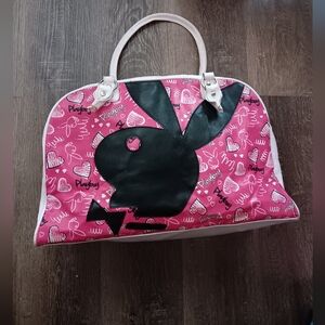 Vintage Y2K Playboy Bunny Overnight Bag